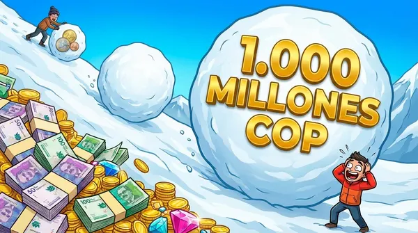 Cómo convertir $1.000.000 COP en más de $1.000.000.000 COP con el poder del interés compuesto