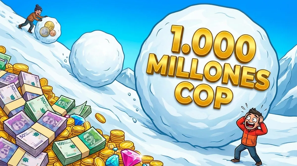Cómo convertir $1.000.000 COP en más de $1.000.000.000 COP con el poder del interés compuesto