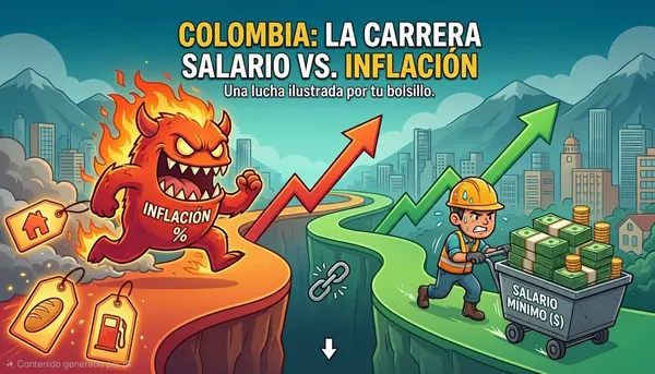 La Paradoja del Bolsillo: Si el salario mínimo ha subido un 15.000%, ¿por qué sentimos que cada vez nos alcanza para menos?