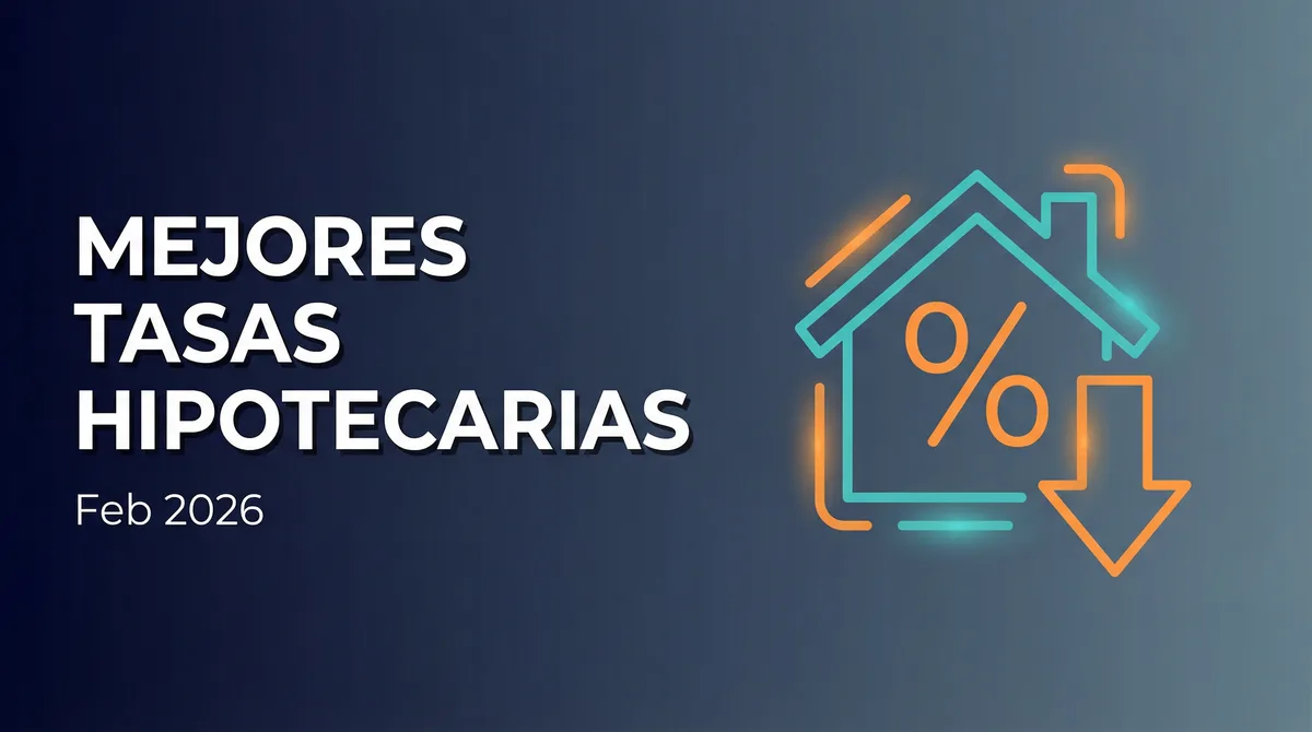 Mejores tasas hipotecarias en Colombia — Ranking (Feb 2026)