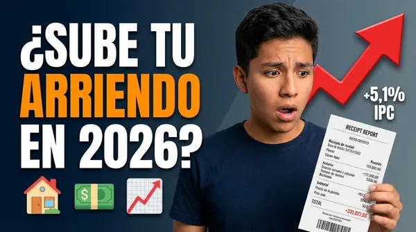 ¿Te sube el arriendo en 2026? Así funciona la indexación por inflación (ejemplo práctico) 